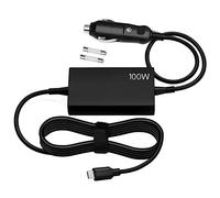 FLGAN USB-C 100W Car Charger for Dell Latitude, Precision, XPS, MacBook Pro 15/16/13, HP Elitebook, Spectre x360 Laptops