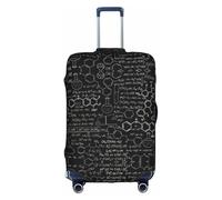 FLGHJNBJN Abstract Science 3D Printed Luggage Cover, Stretchable Trunk Guard, Personalised Baggage Shield, for Business Trip