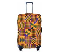 FLGHJNBJN African Ethnic Pattern Printed Luggage Cover, Stretchable Trunk Guard, Personalised Baggage Shield, for Business Trip