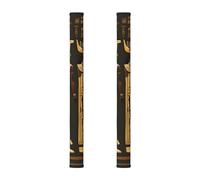 FLGHJNBJN Ancient Egyptian Hieroglyph Kitchen Appliance Handle Cover 2pcs, Neoprene Cover for Refrigerator Microwave and Oven Handle