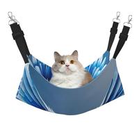 FLGHJNBJN Angel Wing Cozy Cat Hammock, Window Perch Bed, Adjustable Pet Sleeper With Soft Velvet For Indoor Cats