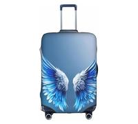 FLGHJNBJN Angel Wing Printed Luggage Cover, Stretchable Trunk Guard, Personalised Baggage Shield, for Business Trip