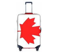 FLGHJNBJN Canadian Flag Printed Luggage Cover, Stretchable Trunk Guard, Personalised Baggage Shield, for Business Trip