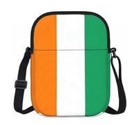 FLGHJNBJN Flag of Cote d'Ivoire Printed Crossbody Bag for Women with Adjustable Strap, Small Shoulder Purse for Travel Work