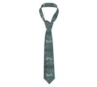 FLGHJNBJN Formulas Shapes Theory Math Lesson Word Print Necktie Tie Mens Novelty Neckties Funny Ties for Men s Cotton Printed Neck Tie Skinny Tie