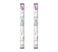 FLGHJNBJN French Paris Tour Eiffel Tower Kitchen Appliance Handle Cover 2pcs, Neoprene Cover for Refrigerator Microwave and Oven Handle