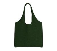 FLGHJNBJN Hunter Green Floral Petals Pattern Lightweight Canvas Tote Bag For Women, Spacious Reusable Commuter Bag For Daily Shopping Travel