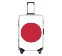FLGHJNBJN Japanese Flag Printed Luggage Cover, Stretchable Trunk Guard, Personalised Baggage Shield, for Business Trip