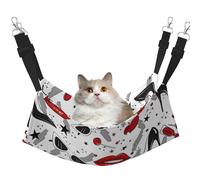 FLGHJNBJN Lips High Heels Cozy Cat Hammock, Window Perch Bed, Adjustable Pet Sleeper With Soft Velvet For Indoor Cats