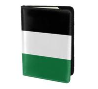 FLGHJNBJN Palestinian Flag Print Travel Passport Cover Case with Document Holder Storage Pocket, Travel Must Have Synthetic Leather