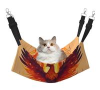 FLGHJNBJN Phoenix Cozy Cat Hammock, Window Perch Bed, Adjustable Pet Sleeper With Soft Velvet For Indoor Cats