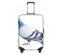 FLGHJNBJN Pigeon Printed Luggage Cover, Stretchable Trunk Guard, Personalised Baggage Shield, for Business Trip