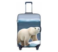 FLGHJNBJN Polar Bear Printed Luggage Cover, Stretchable Trunk Guard, Personalised Baggage Shield, for Business Trip
