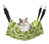 FLGHJNBJN Sushi Dill Pickles Cozy Cat Hammock, Window Perch Bed, Adjustable Pet Sleeper With Soft Velvet For Indoor Cats