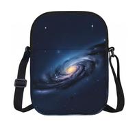 FLGHJNBJN Universe Milky Way Galaxy Printed Crossbody Bag for Women with Adjustable Strap, Small Shoulder Purse for Travel Work