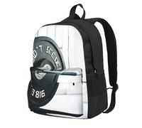 FLGHJNBJN Weightlifting Sports Print Work Bag Rucksack Bag Carry On Backpack Hiking Bag Gym Backpack For Men And Women