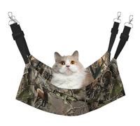 FLGHJNBJN Wildlife Hunting Deer Bear Elk Cozy Cat Hammock, Window Perch Bed, Adjustable Pet Sleeper With Soft Velvet For Indoor Cats