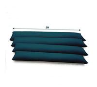 Flibyt 5FT Water Activated Flood Barriers for Home Door, Sandless Sand Bags for Anti Flood Control, Alternative Sandbag for Rain Protection, Absorbent Prevention for Garage & Basement (4-Pack)