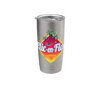Flic en Flac Mauritius Retro Sunset Vintage Vacation Souveni Stainless Steel Insulated Tumbler