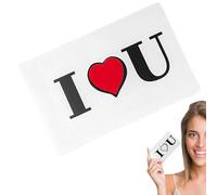 Flick Finger The Heart Appearing Card - Compact Pocket Illusion Device Featuring Smooth Flipes Action, Hidden Mechanism Reveal | Elegant Visual Trick Prop, Ideal Confession Aid, Engagement Present