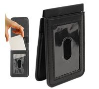 Flick Interactive Wallet Accessory - Easy Magic Wallet Tricks, Classic Wallets with Surprise Effect, Magic PU Leather Accessory with Hidden Compartment,
