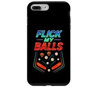 Flick My Balls Shirt Pinball Pinball T-shirt Apparel Arcade Case for iPhone 7 Plus/8 Plus