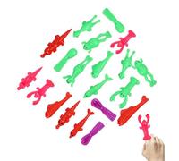 Flick Rubber Animals - Expandable Sticky Slingshot Marine Life,Animals with Slingshot by Funny Simulation Animals Rubber with Fingers, Catapult Toys for Girls Boys
