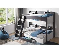 Flick Triple Bunk Bed Grey - Grey