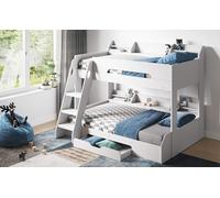 Flick Triple Bunk Bed White - White