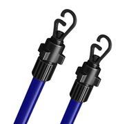 FlickBuyz Washing Line Prop - Heavy Duty Telescopic Clothes Pole for Outside - 2.1M/2.4M/2.6M Options (2, 2.4 Meter)