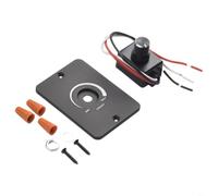 Flicker-Free 12V Dimmer Switch for Marine Lighting | Rotary control knob, 4A current rating, compact cutout size, easy retrofit for on/off fixtures, truck compatible