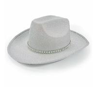 Flickering Cowboy Hat Western Cowgirl Hat For Women Girl Photo Props Shimmering For Night Club Dancing Cowgirl Hats Party Black Hats Bachelorette Party Bride Bachelorette Women White Bride
