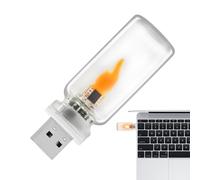 Flickering LED Lamp | Retro Lighting without Flame - LED Lamp USB for | Indoor Outdoor Party Bedroom Holiday Vehicle and