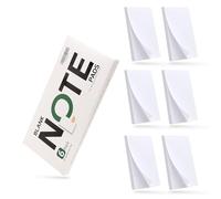Flickzo 480 Sheets Blank Note Pads 3x5 Inch Tear-Off Memo Pads, 6 Pack, 80 Sheets Each, White Small Note pads for Pocket, Office, Kitchen, Shopping Lists, Server Notebook and On-the-Go Writing