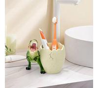 FlidRunest Kids Cutlery Storage Organizer, Small Dinosaur Shape Flatware & Utensil Storage Organizer, Non-Skid Silverware Utensil Organizers for Spoons,Cartoon gifts for Kids Food Picks