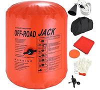 Flieeya 4-Ton Exhaust Air Jack - Portable Inflatable Car Lifting Bag for SUV, Truck & Off-Road Vehicle Recovery Emergency Tire Change Kit for Uneven Terrain