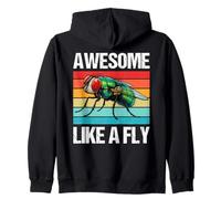 Flies Awesome like a Fly Zip Hoodie