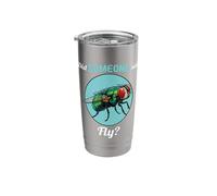 Flies Did Someone say Fly Stainless Steel Insulated Tumbler
