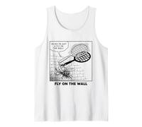 Flies On A Wall Fly Design Fun for Kids and Teachers Idiom Tank Top