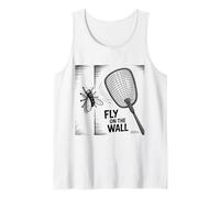 Flies On A Wall Fly Design Fun for Kids and Teachers Idiom Tank Top