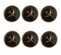 Flight Academies Student Buttons Professional Airman Uniform Blouse Buttons for Aviation Industry Apparels Jackets and Pants