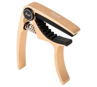 Flight Aluminium Ukulele Capo Gold