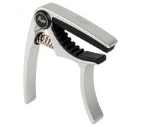 Flight Aluminium Ukulele Capo Silver