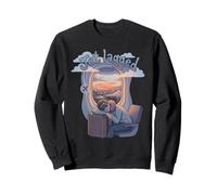 Flight Attendant Jet Lagged Stewardess Aviation Sweatshirt