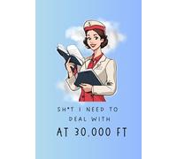 Flight Attendant Notebook: Aircrew Notepad and Journal 6x9" - 120 Pages for Galley, Cabin and Training Notes. Flight Log sections. Great Gift for Flight Attendants and Cabin Crew
