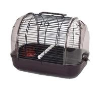 Flight Bird Cage Bird Cage Portable Pet Bird Travel Cage Creative Bird Carriers Durable Bird House Carrier For Balcony Birdcage For Birds(Bruin,S)