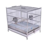 Flight Bird Cage Large Birdcages Wrought Iron Portable Bird Cage Stainless Steel Bird Carriers Bird Housefor Outdoor Birdcage For Birds