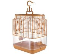 Flight Bird Cage Small Bird Cage Plastic Bird Flight Cage With Feeding Bowls Hanging Bird Cage For Parakeet Budgie Birdcage For Birds