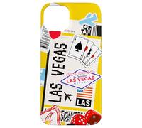 Flight Boarding Pass Tag Label To Destination Las Vegas Case for iPhone 15 Plus