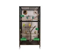 Flight Cage Luxury Parrot Villa Spacious Large Bird Cage Home for Happy Birds Perfect Parakeet Nesting House